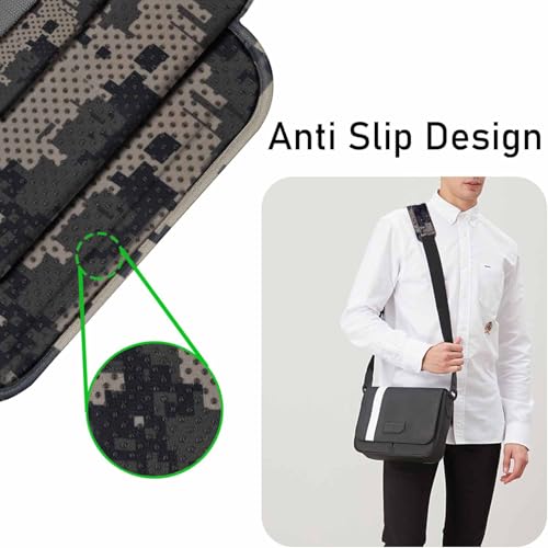 ZINZ Universal Shoulder Pad with Ultra Thick Cushion for Bag Luggage Bag Crossbody, Plus Long & Anti-Slip & Breathable,Camouflage Gray - color: Camouflage Gray