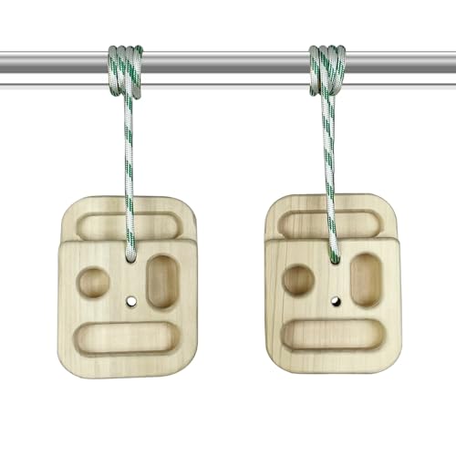 Climbing Hangboard Rock Climbing Training as Climbing Fingerboard with Jugs, Slopes and Edges, Pockets as Door Mounted Training Station Rock Climbing Pull Up Bar