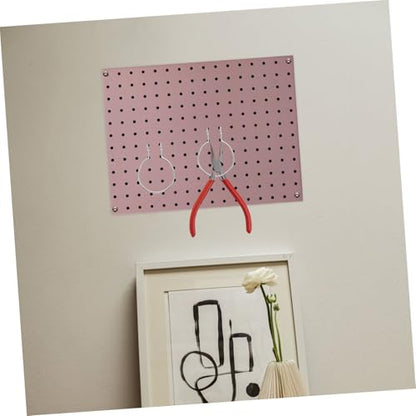 10pcs Heavy Duty Metal Pegboard Hooks Circular Design for Garage Craft Storage Hardware Accessories for Hanging Boards Strong Tool Hangers Organizer