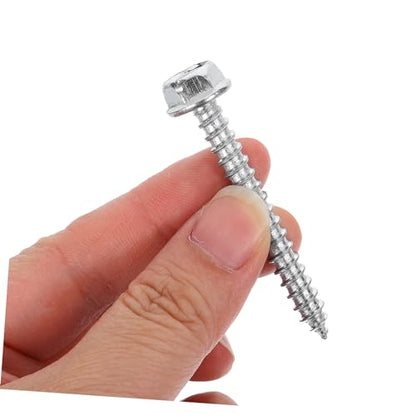 Zerodeko 10Sets Tv Mounting Screws Kit with Concrete Wall Anchors Reliable Hardware for Stable Support Wall Mounts Compatible with Various Designs