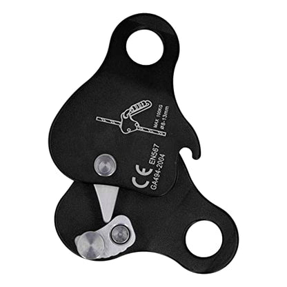 Climbing Rope Grab Aluminum Alloy SELF Locking for Outdoor Climbing Mountaineering