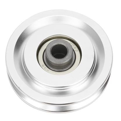 Aluminum Alloy Exercise Pulley | 10.5mm Universal Replacement for Gym Equipment | Strength Training/Home Gym Accessories | Sturdy & Lightweight 165g - size: Diameter 70mm