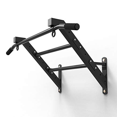 AGYH Wall-Mounted Horizontal Bar, Climbing Inclined Ladder Aircraft Frame Pull-up, Traction Rope Fitness Ring, Load 200kg