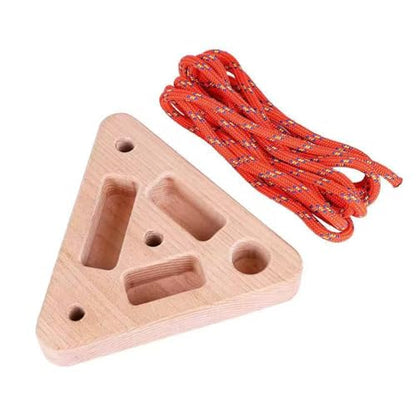 Durability Finger Board Rock Climbing Mount Board Outdoor Sports Equipment for Climbing Enthusiasts Light Weight Portable Finger Strength Trainer