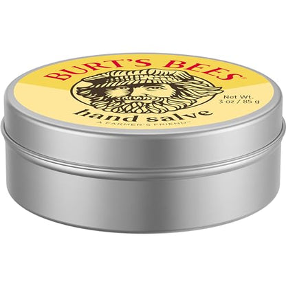 Burt's Bees 100% Natural Beeswax Hand Salve,3 Oz (Package May Vary),(Pack of 2) - size: 3 Ounce (Pack of 2)