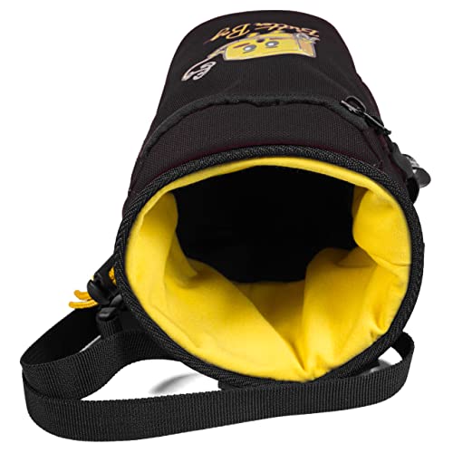 Chalk Bag Rock Climbing | Bouldering | Butter Bag | Cell Phone Pocket and Adjustable Waist Strap | Cute | Funny | Nips and Randy | Weightlifting | Bodybuilding