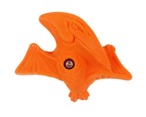 Atomik Rock Climbing Holds Bolt-On Pterodactyl in Orange