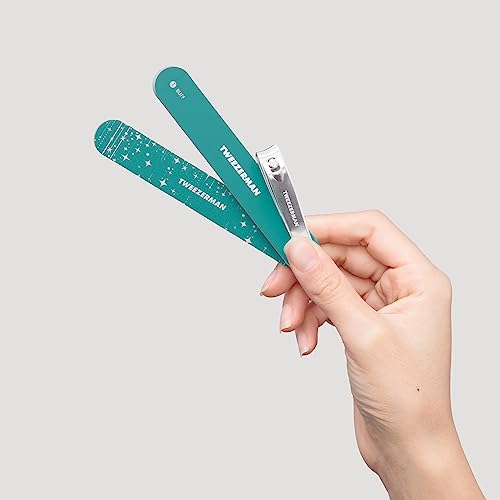Tweezerman Majestic Turquoise Manicure Set - color: Majestic Turquoise