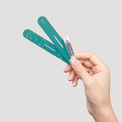 Tweezerman Majestic Turquoise Manicure Set - color: Majestic Turquoise