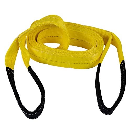Keeper - 16’ x 4" Performance Engineered Cargo and Load Lift Sling with Flat Loops - Type 3, Class 7 Rated Cargo Sling - size: 4" x 16’