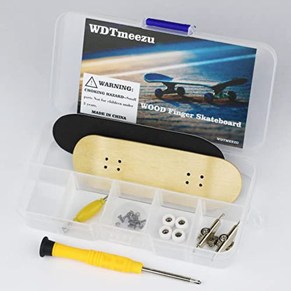 Wood Finger Skateboard Professional Fingerboards Wheels with Bearings Mini Fingerboard