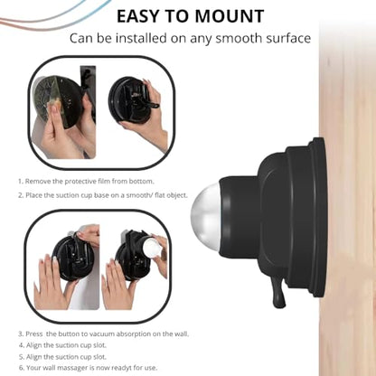 wall Mounted Massage Ball | Cold Therapy | wall Mounted Back Massager | cryo Stick | Relieve Muscle Pain (360 Wall Massager) - color: 360 Wall Massager