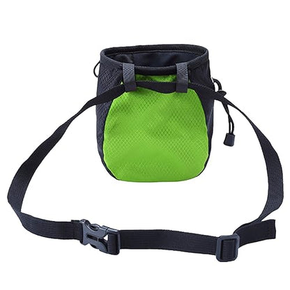 Rock Climbing Chalk Bag Adjustable Drawstring Chalk Bag Bouldering Chalk Bag Bucket for Rock Climbing Weight Lifting Portable Bouldering Chalk Bag Bucket
