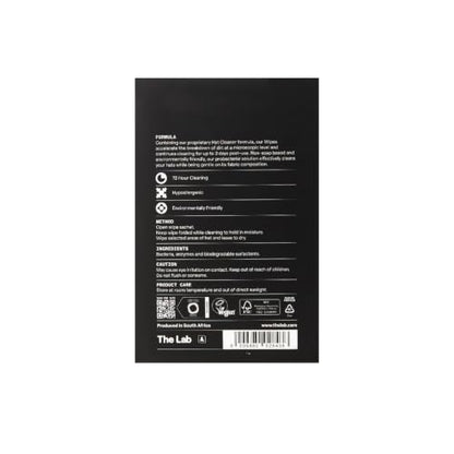 SNEAKER LAB Environmentally Friendly Hat Cleaner - Safe To Use On Most Materials - color: Hat Wipes