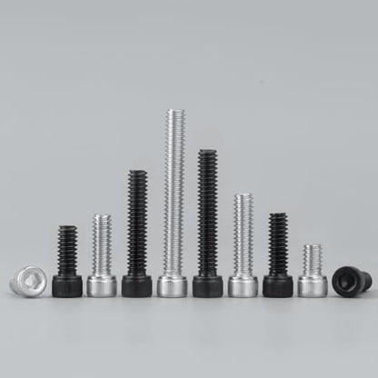 60 PCS 1/4-20 x 3/4" Hex Socket Head Cap Screws Bolts, Allen Socket Drive, Bright Finish, 304 Stainless Steel 1/4 inch Allen Bolt, Fully Machine Thread - color: Silver, size: 1/4-20 x 3/4"