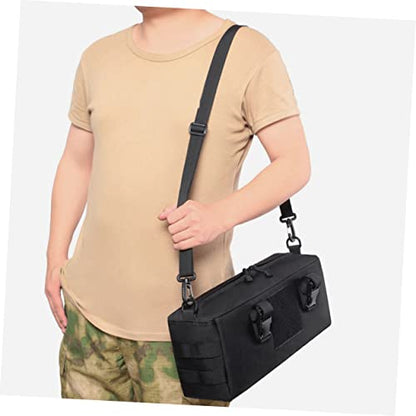 Outdoor Camping Storage Bag Wear-Resistant Multi-Function Crossbody Pouch for Hiking Climbing and Travel Capacity Equipment Organizer for Outdoor Enthusiasts
