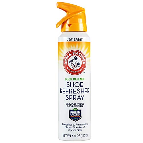 Arm & Hammer Odor Defense Shoe Refresher Spray, Fresh Scent, 4 oz - size: 4 Ounce (Pack of 1)