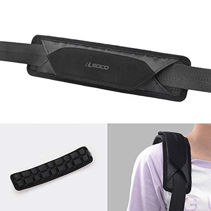 RLSOCO Shoulder Strap Pad with Air Cushion Shoulder Relief,Case Bag Strap Pad for Laptop Bags,Camera Cases,Cello,Guitar,Sport Bags,Backpacks,Grocery,Messenger,armor aka plate carrier (Only 1 Piece