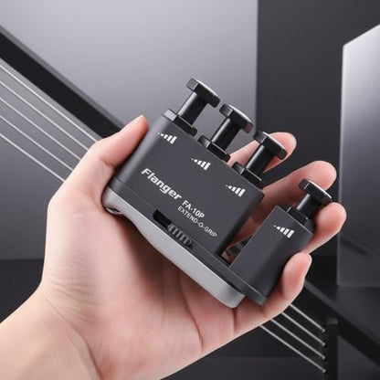 Finger Exerciser Hand Grip Strengthener Guitar Finger Grip Strength Trainer for Athletes Guitar Players Musicians & Physical Finger Training