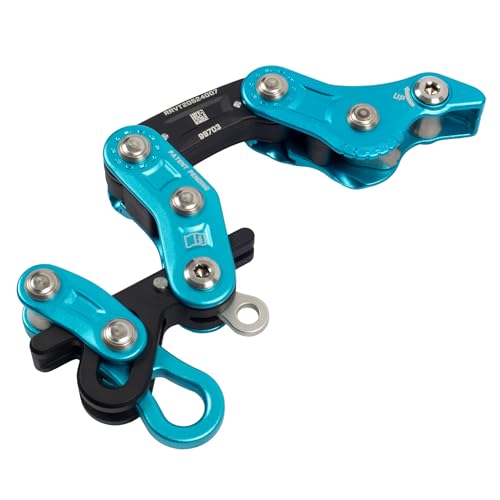 Notch Rope Runner Vertec Ultimate Climbing & Work Positioning Device, Tool-Free Adjustability, Midline Attachable, Use with Lines 11-12.9mm (99703)