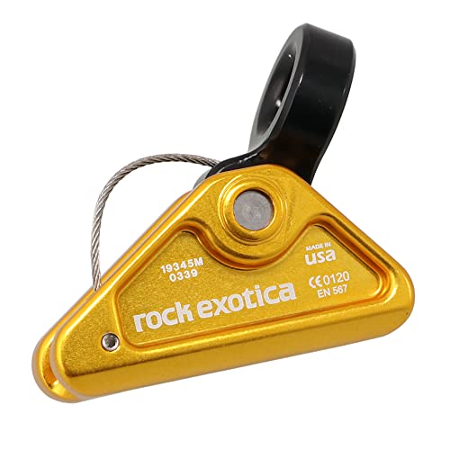 Rock Exotica rockGrab Rope Grab - Lightweight and Durable Rope Grab for Climbing and Rigging – Made in The USA - style: 90°