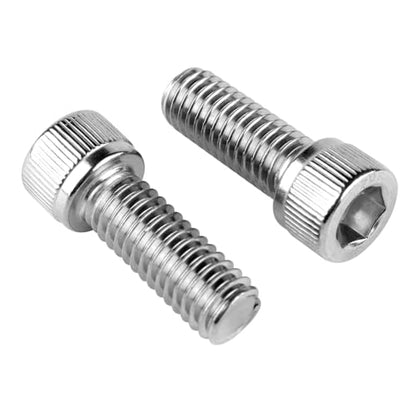#4-40 x 1/2" Socket Head Cap Screws Allen Hex Bolts, 304 Stainless Steel 18-8, UNC Fully Machine Thread, 50Pcs Silver - color: Silver, size: #4-40 x 1/2" (50PCS)
