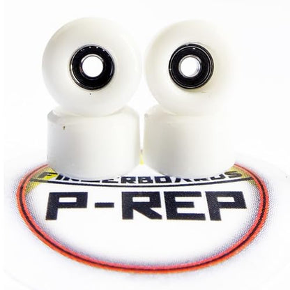 P-REP V2 Pro Performance Complete Wooden Fingerboard kit with Urethane Wheels and Bushings 34mm - Finn - color: Finn
