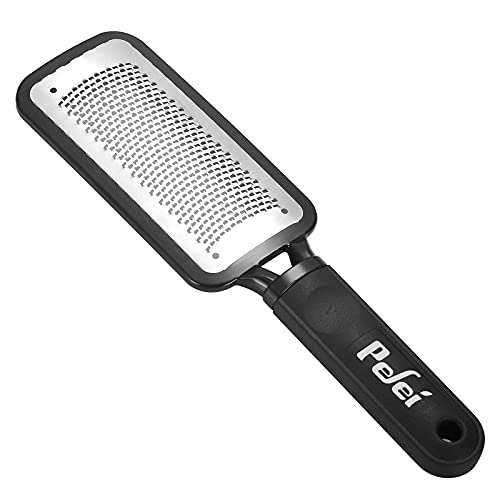 Colossal Pedicure Rasp Foot File, Professional Foot Care Pedicure Stainless Steel File to Removes Hard Skin, Can Be Used On Wet Feet