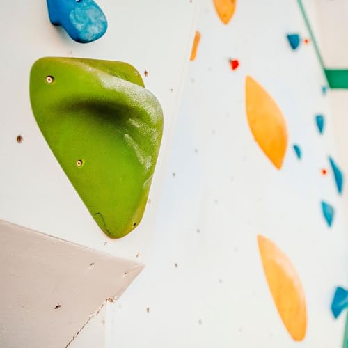 PATIKIL Rock Climbing Holds, Climbing Rock Wall Grips Play Set - color: Blue, size: A-Large