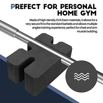 Hikeen Bench Block, Bench Press Block Used for Bench Press Training, 2-5 Boards