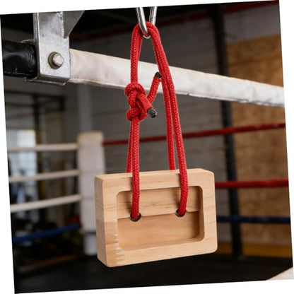 GALPADA Portable Wooden Hangboard for Climbers 2pcs Fingerboard Training Set for Rock Climbing Grip Strength Indoor and Outdoor Use