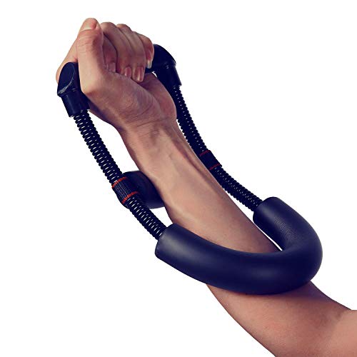 Sportneer Forearm Strengthener Wrist Exerciser with Adjustable Tension | Improving Strength Forearm Wrist- Hand Developer Arm Grip Workout Strength Trainer Home Gym Workout for Starter and Pro - style: Tension: 5kg/11 lbs - Length: 11.4"