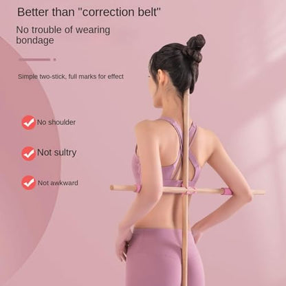 Exercise Stick | Yoga Fitness Stick | Stretch Mobility Pole - for Athletes Beginners Professionals Bedroom Home Office Gym Studio - color: 60cm