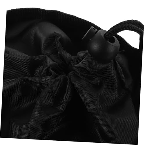 BESPORTBLE Antislip Chalk Bag Bucket with Zippered Pockets for Rock Climbing Bouldering and Gymnastics Oxford Cloth Grip Enhancer Stylish Gray Design for Mountaineering and Fitness Training