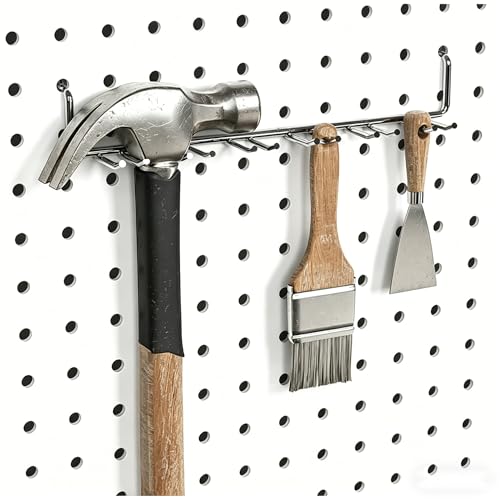 FRIMOONY Pegboard Hooks Assortment with Pegboard Bins, Peg Locks, for Organizing Various Tools, 140 Piece - style: 140PCS