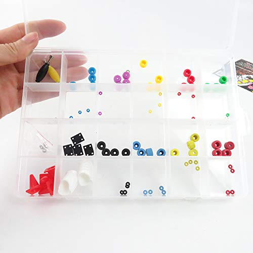 RemeeHi Fingerboard Wheels Nuts Trucks Tool Obstacles Kit
