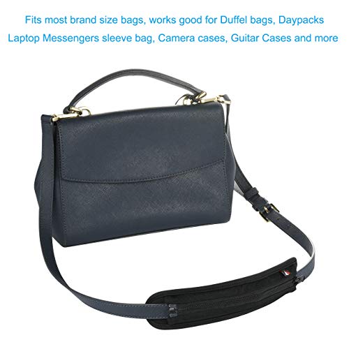 Replacement Shoulder Pad for Bags, Laptop Case with Zipper Closure Laptop Shoulder Bag Strap Pad (Small) - color: Small