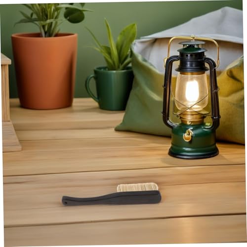Healeved Rock Climbing Brush with Wooden Handle and Fine Boar Hair Bristles for Efficient Chalk Dust Removal and Reducing Hand Fatigue, for Bouldering and All-Season Outdoor Climbing