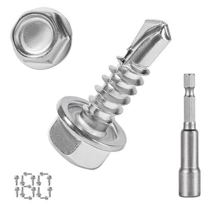 Sheet Metal Screws，Hex #8x5/8‘’（180） | Metal Fastener - color: Hex #8x5/8‘’（180）