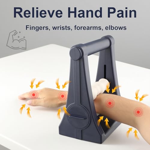 PebblePulse Forearm Massager, Adjustable Pressure Self-Massage Roller | Ergonomic Forearm Massager, Adjustable Pressure Promotes Muscle Recovery, Suitable for Physical Therapy & Hand Care