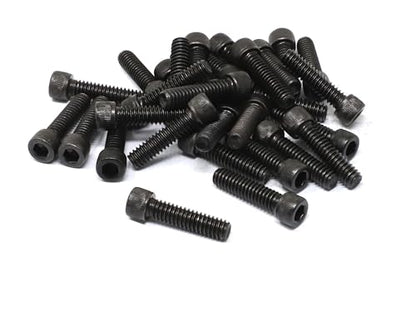 iexcell 25 Pcs 1/4-20 x 1 Alloy Steel 12.9 Grade Hex Socket Head Cap Screws Bolts Kit, Black Oxide Finish - size: 1/4-20 x 1"