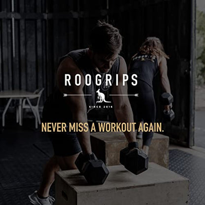 RooGrips Liquid Chalk Grip Enhancer - Hand Chalk for Weightlifting, Gymnastics & Workout - No-Mess, Long-Lasting, Quick-Dry Gym Chalk for Hand Grips & Sweaty Palms - 100ml Premium Climbing Chalk.