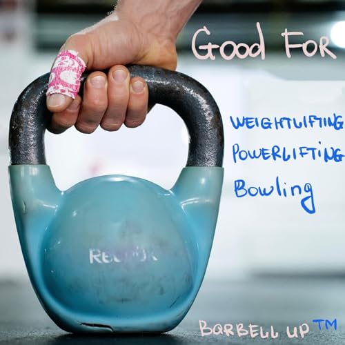 Professional Weight Lifting Thumb Tape - Protects Finger Tape, Adhesive for Powerlifting, Yoga & Gym, Hand Grip Support for Weightlifting, Deadlift, Barbell Hook Grip - color: Mix Skull
