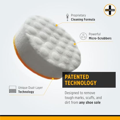 SneakERASERS Instant Shoe Cleaner Pre-Moistened Sponge, 5 Pack | Effective for White Sneakers, Tennis Shoes, Portable Shoe Cleaning Kit, Instant Sneaker Cleaner - size: 5 Pack