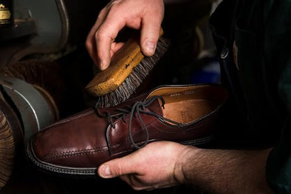Obenauf's All Natural Horsehair Bristle Brush - Leather Boots & Shoes Care, Use With Leather Oil & Conditioner