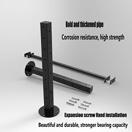 Pull-Up Bars Wall-Mounted Chin Up Bar, Ceiling Horizontal Bar, Home Gym Training Equipment, Multiple Splicing Suspension Bars, Safe Load 300kg，119CM - size: 119CM