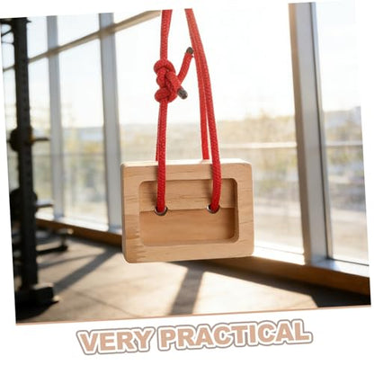 2pcs Portable Wooden Hangboard for Rock Climbing Finger Trainer with Lightweight Design and Modular Features for Rock Climbing Training and Fitness Routines