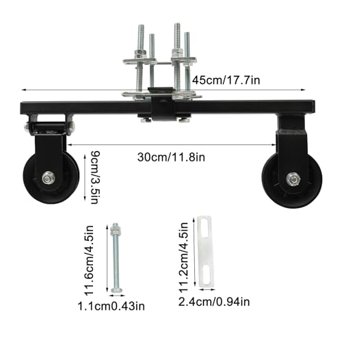 Cable Pulley System, Weight Pulley System for Home Gym Equipment, Pulley System for Strength Training(Black)