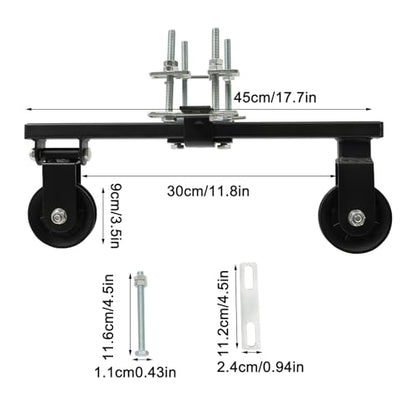Cable Pulley System, Weight Pulley System for Home Gym Equipment, Pulley System for Strength Training(Black)