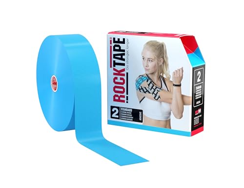 RockTape Uncut Bulk Kinesiology Tape, Continuous Roll (Packaging May Vary) - color: Blue, style: STANDARD